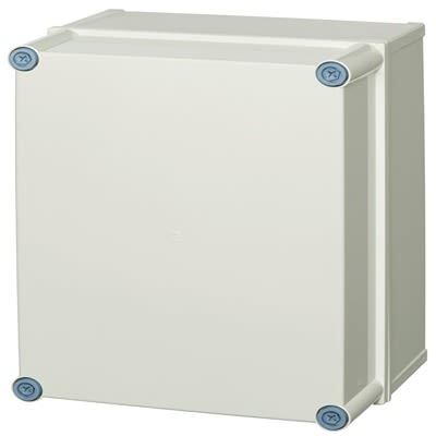 Fibox CAB Series Light Grey Polycarbonate General Purpose Enclosure, IP66, IP67, IK08, Grey Lid, 400 x 300 x 230mm [CAB PCQ 403023 G cabinet]; 288-0970