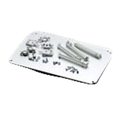 Fibox FP Series Aluminium Front Panel for Use with Enclosures, 268 x 168 x 1mm [FP A 23 frontplate]; 288-1004