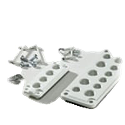 Fibox MB Series Cable Gland Plate for Use with Enclosures [MB 10019 flange]; 288-1008