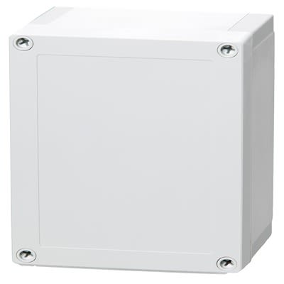 Fibox PC Series White Polycarbonate General Purpose Enclosure, IP66, IP67, IK08, White Lid, 180 x 130 x 100mm [PC 150/100 XHG enclosure]; 288-1033