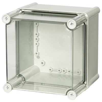 Fibox PC Series Polycarbonate Enclosure for Use with Enclosures, 190 x 190 x 180mm [PC 1919 18 T-2FSH encl.]; 288-1037