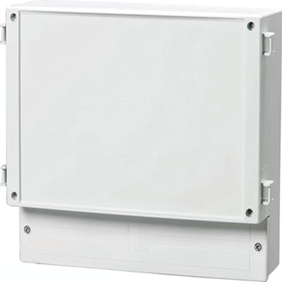 Fibox PC Series White Polycarbonate General Purpose Enclosure, IP65, IK07, White Lid, 314 x 260 x 100mm [PC 30/25-FC3 enclosure]; 288-1043