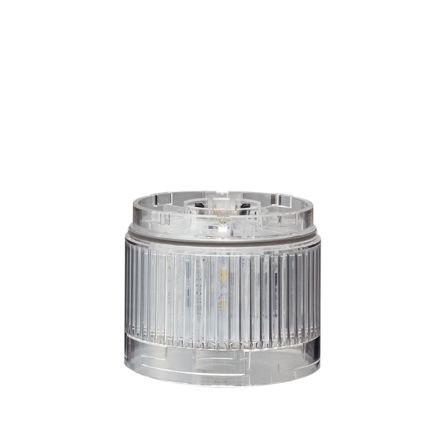 Patlite LR6 Series White Light Module for Use with Signal Tower, LED Bulb, DC, IP65 [LR6-E-C+FB295]; 288-1113