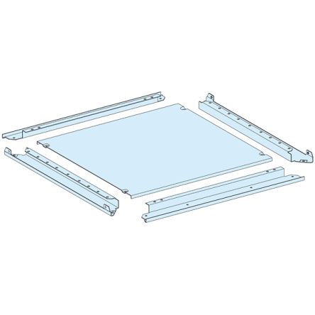 Schneider Electric PrismaSeT P Series Sheet Steel Gland Plate for Use with PrismaSeT PrismaSeT P Cubicle, 400 x 400mm [LVS08484]; 288-1265