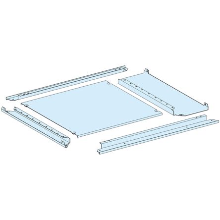 Schneider Electric PrismaSeT P Series Sheet Steel Gland Plate for Use with PrismaSeT PrismaSeT P Cubicle, 800 x 600mm [LVS08487]; 288-1267