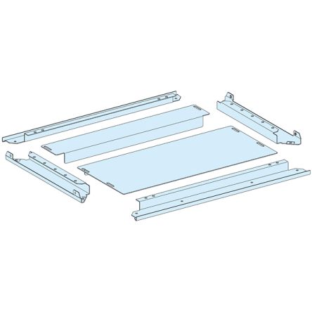 Schneider Electric PrismaSeT P Series Sheet Steel Gland Plate for Use with PrismaSeT PrismaSeT P Cubicle, 650 x 600mm [LVS08696]; 288-1301