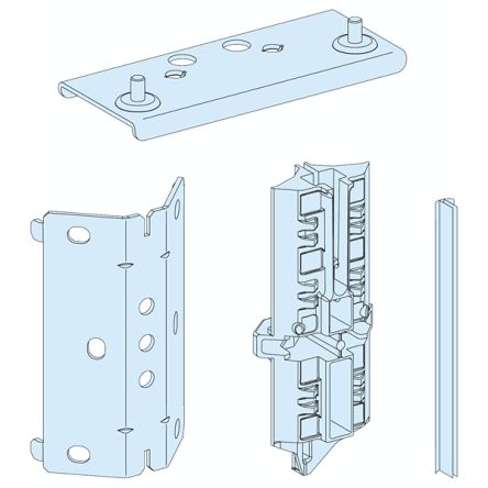 Schneider Electric PrismaSeT Series Accessory Kit for Use with PrismaSeT PrismaSeT G Enclosure Extension [LVS08816]; 288-1344