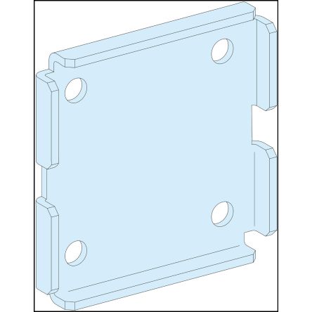 Schneider Electric PrismaSeT P Series Accessory Kit for Use with PrismaSeT PrismaSeT G Enclosure Extension [LVS08818]; 288-1346