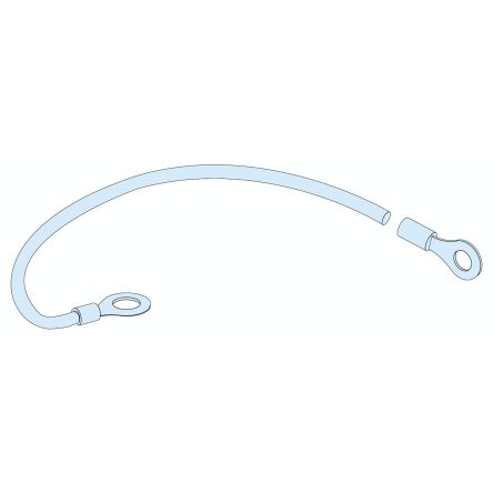 Schneider Electric PrismaSeT Series Earthing Wire for Use with PrismaSeT G Enclosure, PrismaSeT P Cubicle, 200 x 6mm [LVS08911]; 288-1378