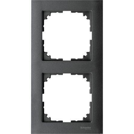Schneider Electric Black, 2 Gang, MTN [MTN4020-3614]; 288-1434