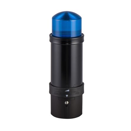 Schneider Electric Harmony XVB Universal Series Blue LED Beacon, 1 Lights, 24 V, Tube Mounted [XVBL8B6]; 288-1459
