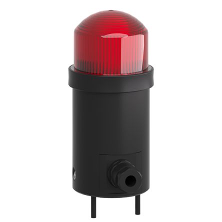 Schneider Electric Harmony XVD Optimum Series Red Signal Tower, 1 Lights, 230 V, Base Mount [XVDLS6M4]; 288-1462