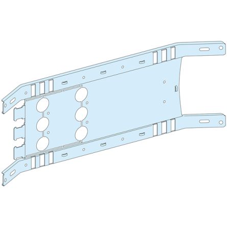 Schneider Electric PrismaSeT P Series Sheet Steel Mounting Plate for Use with PrismaSeT G enclosure, PrismaSeT P [LVS03451]; 288-1663