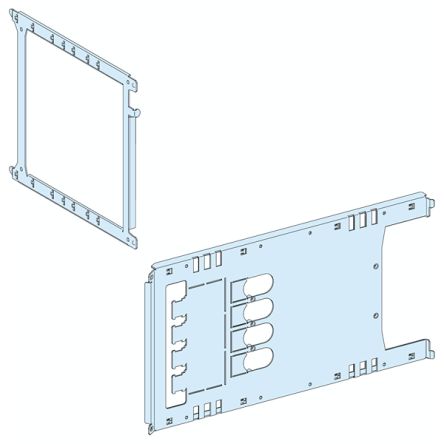 Schneider Electric PrismaSeT P Series Sheet Steel Mounting Plate for Use with PrismaSeT G enclosure, PrismaSeT P [LVS03462]; 288-1673