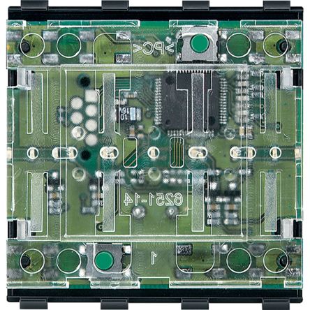 Schneider Electric Push Button Light Switch, 1 Gang, MTN [MTN625199]; 288-2095