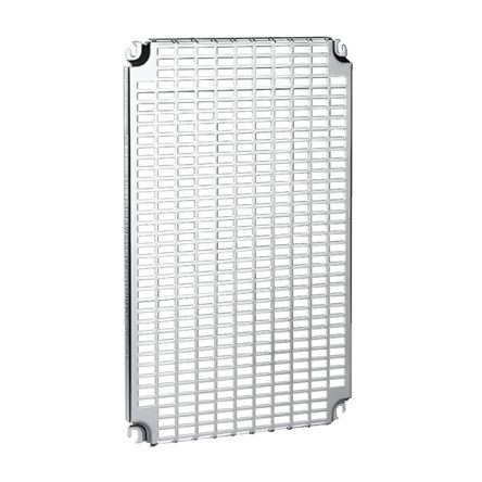 Schneider Electric NSY Series Galvanised Steel Mounting Plate for Use with Thalassa PHD, Thalassa PLA, 870 x 376 x 15mm [NSYPMR105]; 288-2171