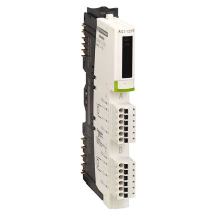 Schneider Electric STB Series Analog Input Module for Use with Mounting Base STBXBA1000, Power Distribution Module [STBACI1225K]; 288-2207