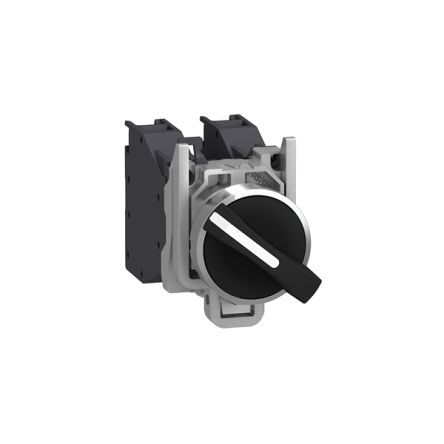 Schneider Electric Harmony XB4 Series Light Switch, 2 Step, Screw Mount, 22.5mm Cutout, SPDT, IP65 [XB4BD25GEX]; 288-2278