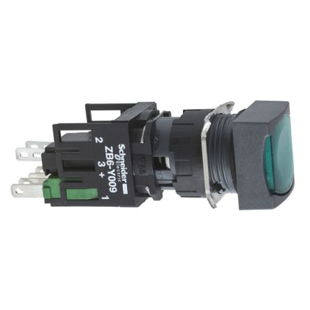 Schneider Electric Harmony XB6 Series, Spring Return, Emergency Stop Push Button Head 16mm Diameter [XB6CW3B5B]; 288-2284