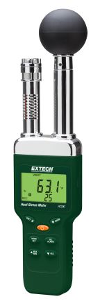 Extech HT200 Digital Hygrometer, ±3 Accuracy, +80°C Max, 99%RH Max [HT200]; 288-2308