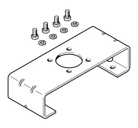 Festo Adapter DARQ-K-X1-A2-F05-30-R1, For Use With Pneumatic Cylinder And Actuator [DARQ-K-X1-A2-F05-30-R1]; 288-2421