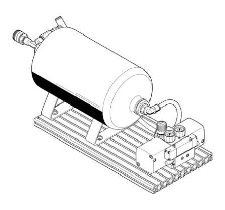 FestoDPA Pneumatic Booster Regulator, KD4, QS-10, Silencer [DPA-40-10-CRVZS5]; 288-2480
