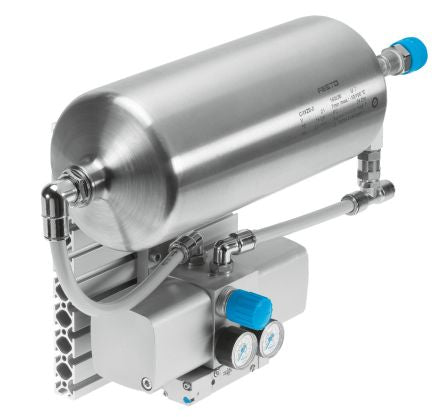 FestoDPA Pneumatic Booster Regulator, KD4, QS-10, Silencer [DPA-40-16-CRVZS2]; 288-2483