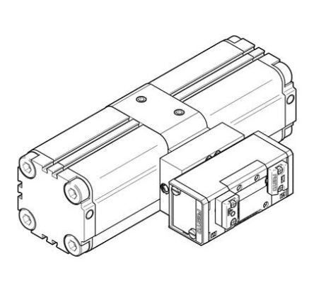 FestoDPA Pneumatic Booster Regulator, G 3/8 [DPA-63-D]; 288-2499