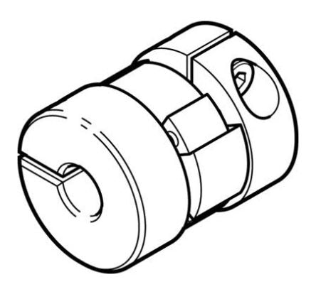 Festo Connection Kit EAMC-16-20-6-6, For Use With Electric Drives [EAMC-16-20-6-6]; 288-2509