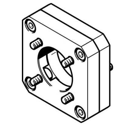 Festo EAMF Series Flange for Use with Electric Drives,550986 [EAMF-A-44A/B-40G]; 288-2574