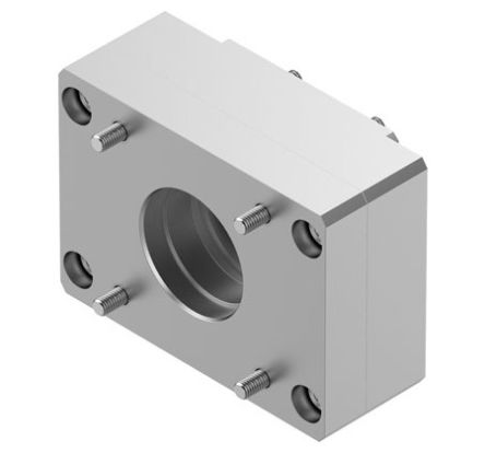 Festo Axial Foot EAMM-A-L27-42A, For Use With Pneumatic Cylinder And Actuator [EAMM-A-L27-42A]; 288-2596