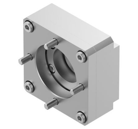 Festo Axial Foot EAMM-A-L27-50GA, For Use With Pneumatic Cylinder And Actuator [EAMM-A-L27-50GA]; 288-2597