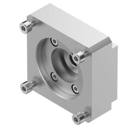 Festo Axial Foot EAMM-A-L27-58AA, For Use With Pneumatic Cylinder And Actuator [EAMM-A-L27-58AA]; 288-2601