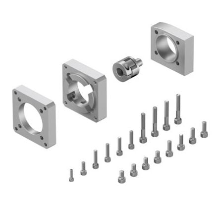 Festo Axial Foot EAMM-A-L27-60G, For Use With Pneumatic Cylinder And Actuator [EAMM-A-L27-60G]; 288-2603