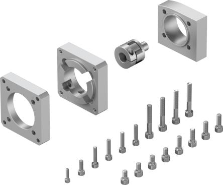 Festo Axial Foot EAMM-A-L48-80G, For Use With Pneumatic Cylinder And Actuator [EAMM-A-L48-80G]; 288-2633