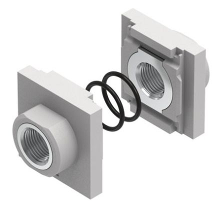 Festo MS series G 3/8 Sub Base for use with Air Preparation Unit, 541551 [MS4-AGC-EX]; 288-2671