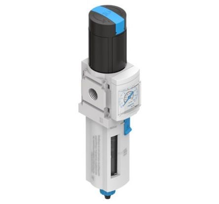 Festo MS Plastic Filter Regulator, 40μm, G 1/4, Automatic, 12 bar, 529151 [MS4-LFR-1/4-D6-ERV-AS-Z]; 288-2689