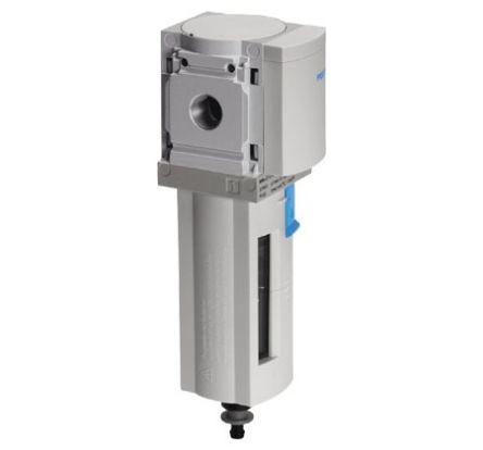 Festo MS series 5μm G 1/2 2bar to 12 bar Filter 3200L/min max with Automatic drain [MS6-LF-1/2-CUV-Z]; 288-2713