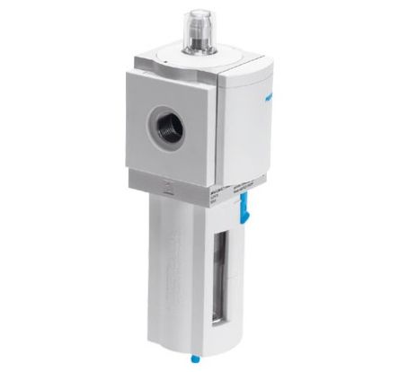 Festo MS series 0.01μm G 3/8 0bar to 20 bar Pneumatic Filter 900L/min max with Manual drain [MS6-LFM-3/8-ARM-DA]; 288-2717