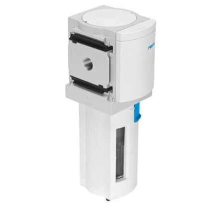 Festo Ms series 1μm G 3/8 0bar to 20 bar Pneumatic Filter 950L/min max with Manual drain [MS6-LFM-3/8-BRM]; 288-2720