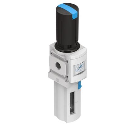 Festo MS Filter Regulator, 5μm, G 1/4, Manual, 20 bar, 529205 [MS6-LFR-1/4-D7-CRM-AS-Z]; 288-2721