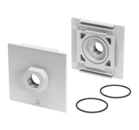Festo MS series NPT 1/2 Sub Base for use with Air Preparation Unit, 552959 [MS9-AQR]; 288-2737