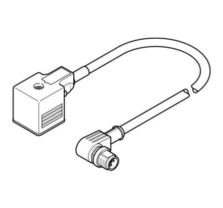 Festo NEBV Cable, 3679771 [NEBV-A1W3F-P-K-0.3-N-M12W3]; 288-2845
