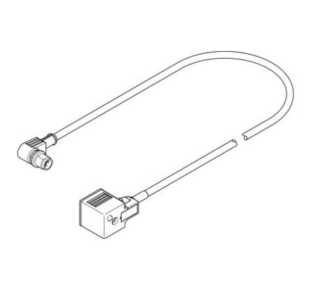Festo NEBV Cable, 3579461 [NEBV-A1W3-K-0.3-N-M12W3]; 288-2846