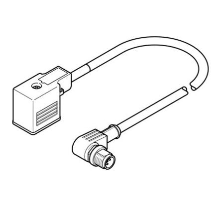 Festo NEBV Cable, 3679773 [NEBV-B2W3F-P-K-0.3-N-M12W3]; 288-2847