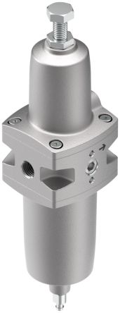 Festo P Stainless Steel Filter Regulator, 5μm, G 1/4, Manual, 20 bar, 4787804 [PCRP-64-G14-12-C-R1-M-T18]; 288-2866