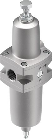 Festo P Stainless Steel Filter Regulator, 5μm, NPT 1/2-14, Manual, 20 bar, 5394673 [PCRP-64-N12-7-C-R1-M-T19]; 288-2880