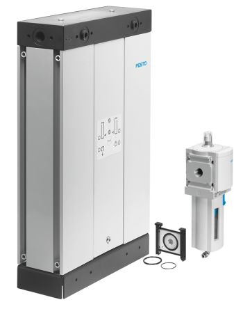 Festo Adsorption Dryer Compressed Air Dryer -40°C, PDAD-09-G3/8 [PDAD-09-G3/8]; 288-2891