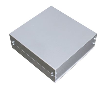 RS PRO Aluminium Aluminium Aluminium Case, IP40, Aluminium Lid, 260 x 250 x 90mm [0]; 288-3193