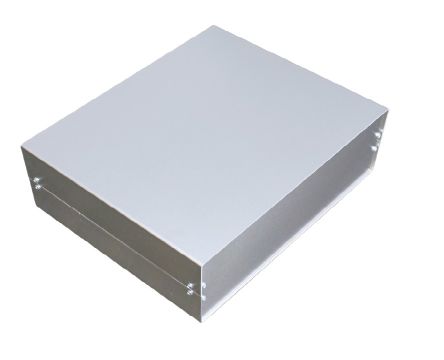RS PRO Aluminium Aluminium Aluminium Case, IP40, Aluminium Lid, 300 x 474 x 134mm [0]; 288-3203